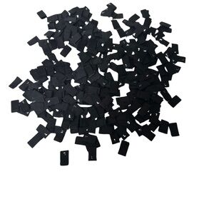 300 Black Fabric Size 'L' Garment Labels